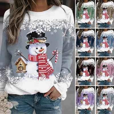 Christmas Sweater with Graphic Design for Women