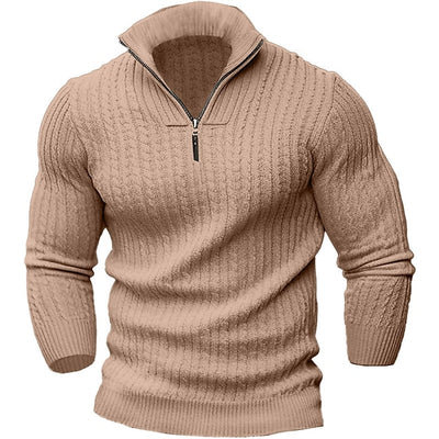 Warm Zipper Sweater for Men