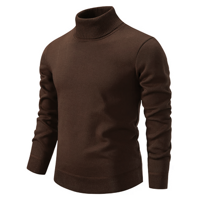 Cotton Turtleneck Sweater for Men