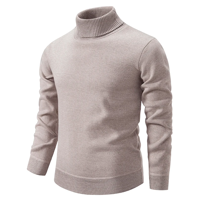 Cotton Turtleneck Sweater for Men