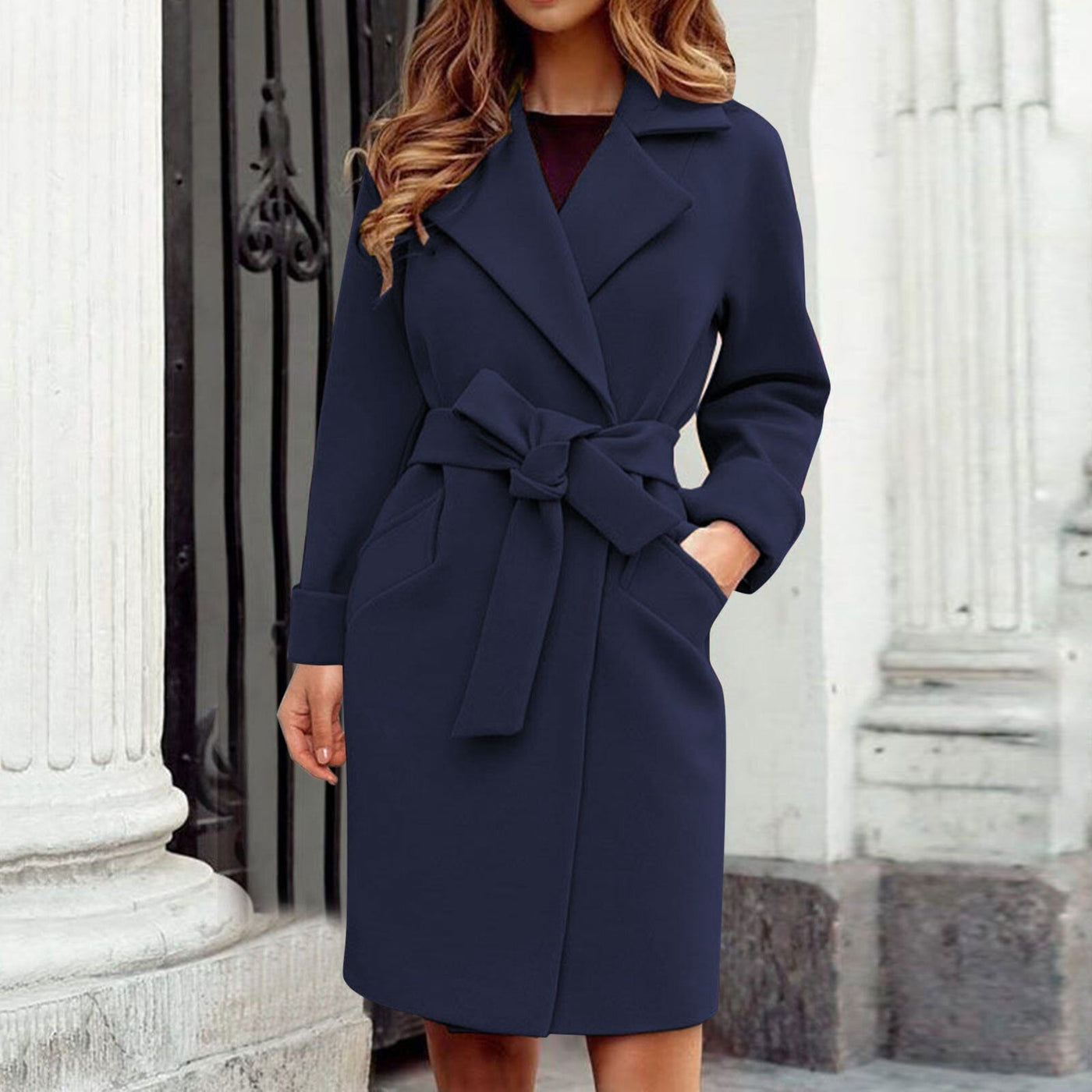 Long Trench Coat for Women