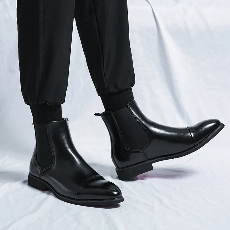 Stylish Leather Chelsea Boots for Men