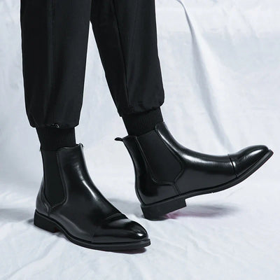 Stylish Leather Chelsea Boots for Men