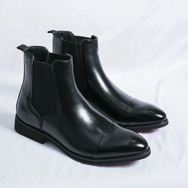 Stylish Leather Chelsea Boots for Men