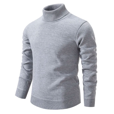 Cotton Turtleneck Sweater for Men