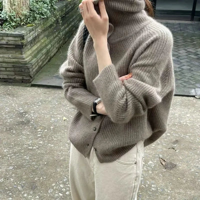 Classic Turtleneck Sweater for Women