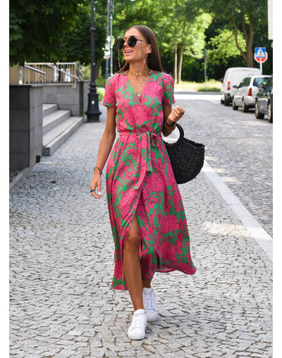 Evie | Stylish V-Neck Dress