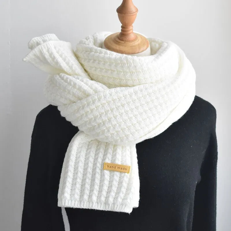 Cozy Knitted Wool Scarf