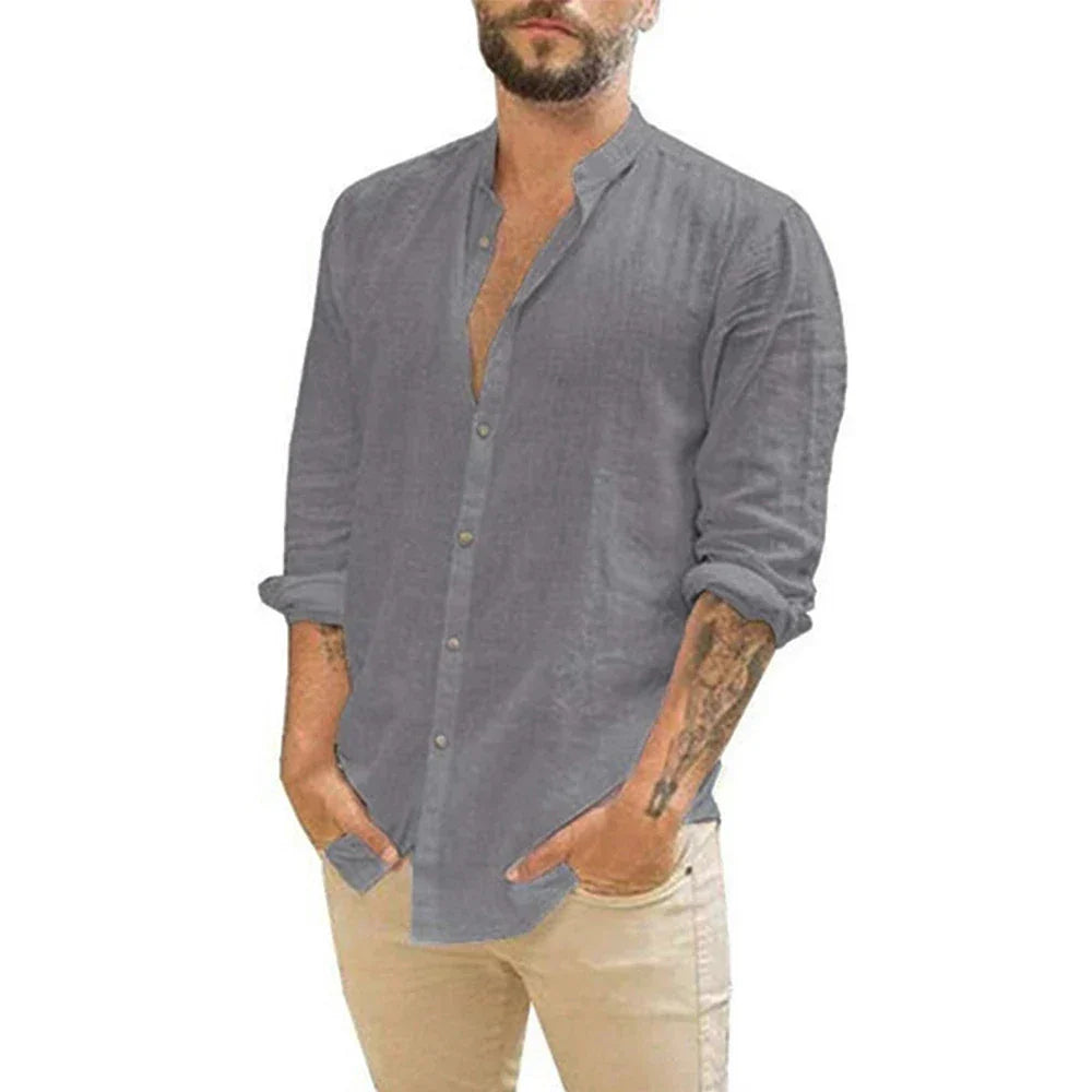Elegant Linen Shirt for Men