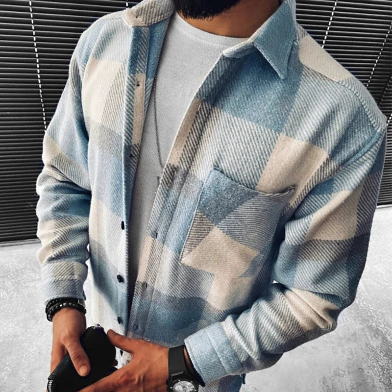 Winter Shirt with Long Sleeves for Men