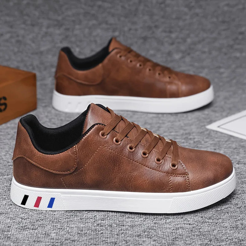 Stylish Leather Sneakers for Men