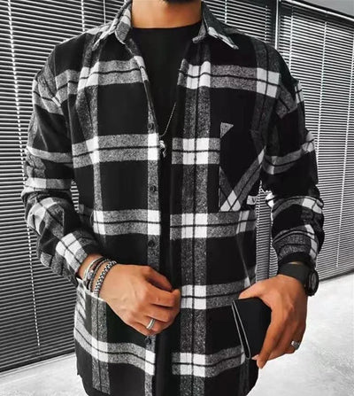 Winter Shirt with Long Sleeves for Men