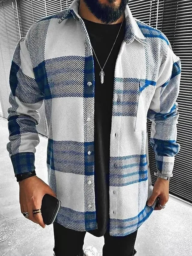 Winter Shirt with Long Sleeves for Men