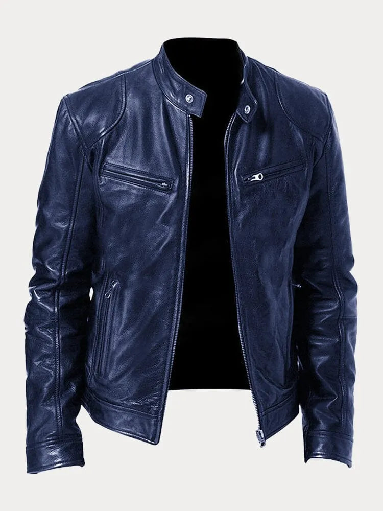 Casual Leather Jacket for Men