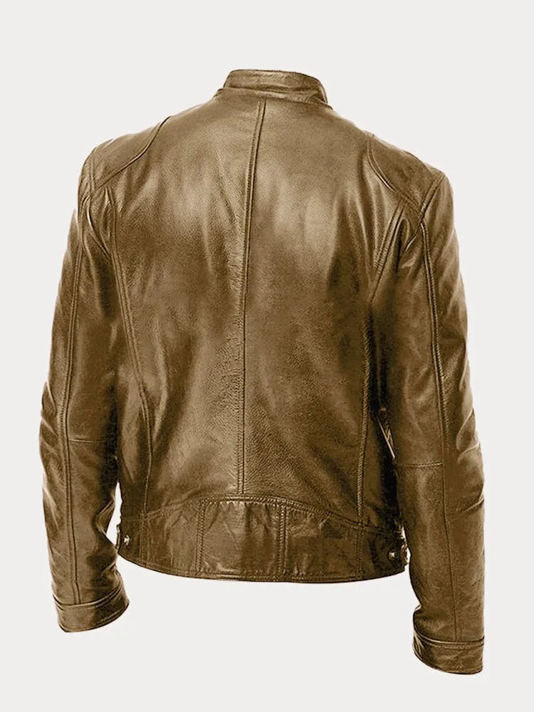 Casual Leather Jacket for Men