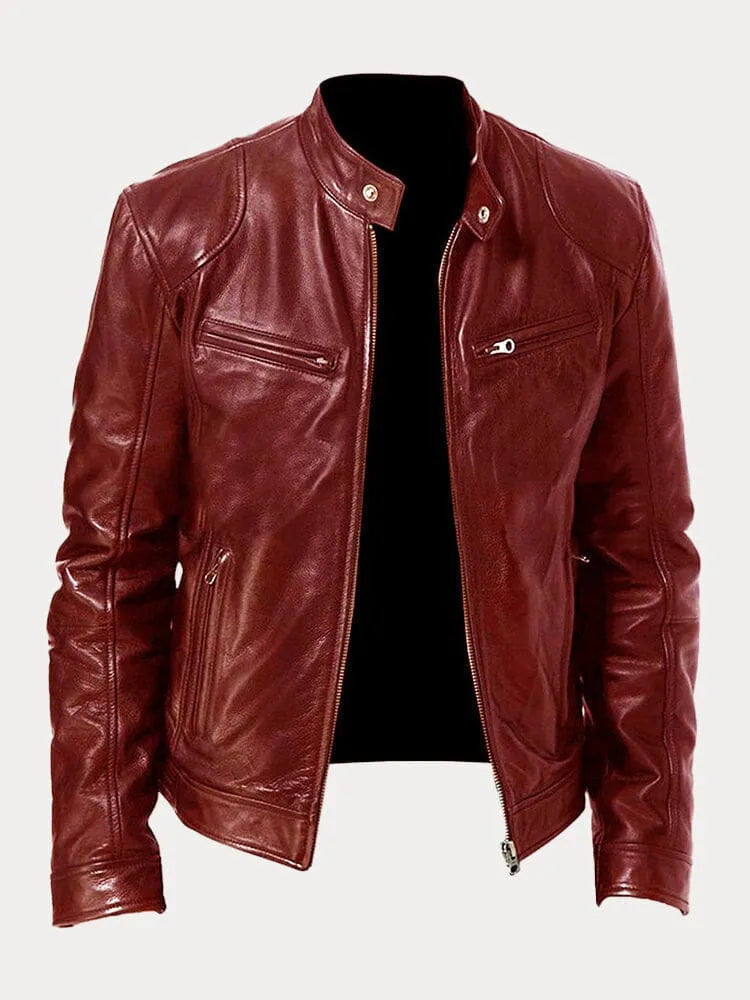 Casual Leather Jacket for Men