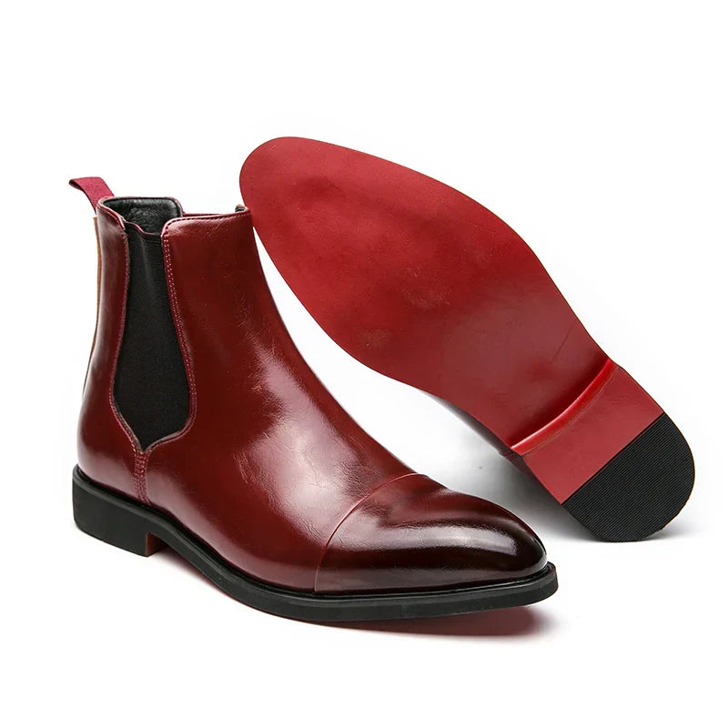 Stylish Leather Chelsea Boots for Men