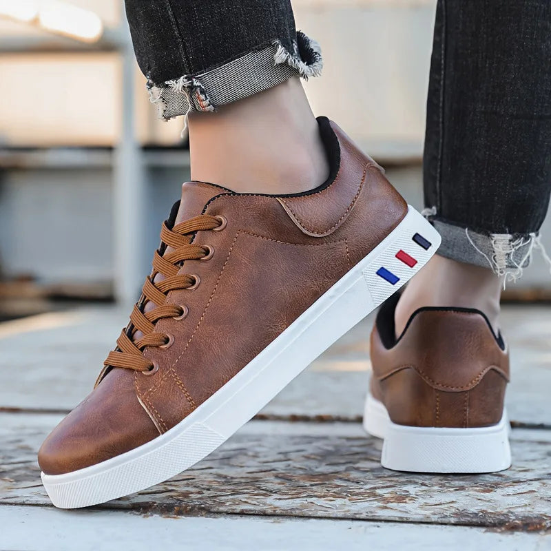 Stylish Leather Sneakers for Men