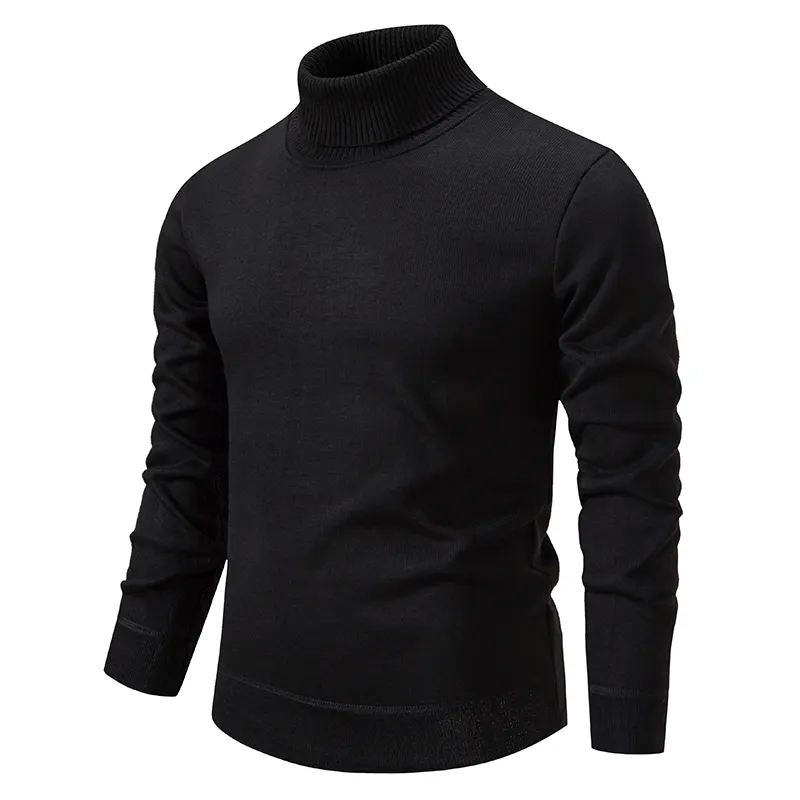 Cotton Turtleneck Sweater for Men