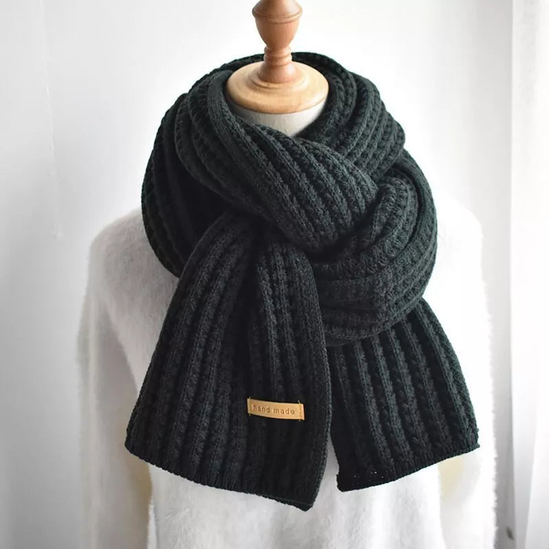 Cozy Knitted Wool Scarf