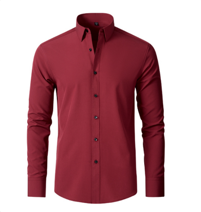 Wrinkle-Free Stretch Shirt for Men