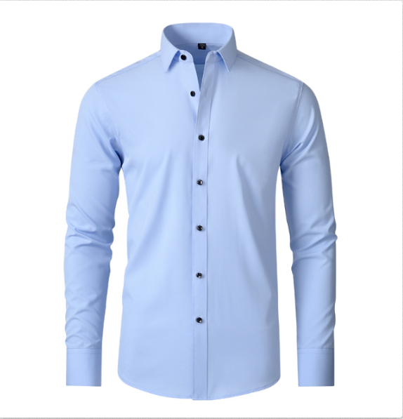 Wrinkle-Free Stretch Shirt for Men