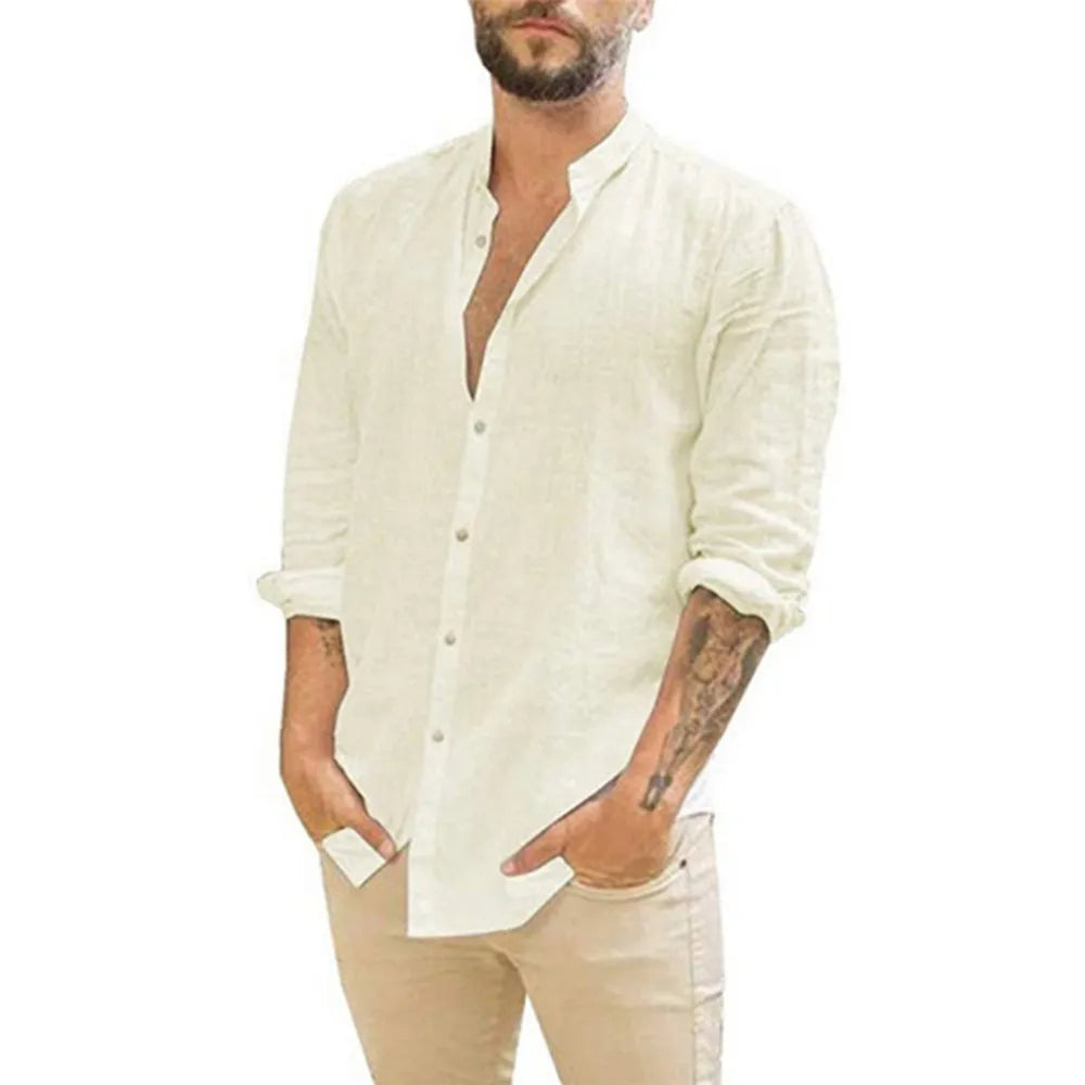Elegant Linen Shirt for Men