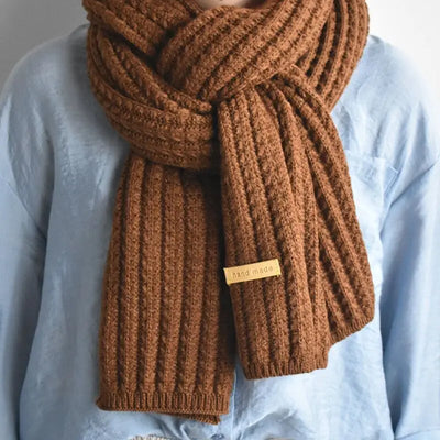 Cozy Knitted Wool Scarf