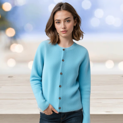 Elegant Cashmere Cardigan for Women