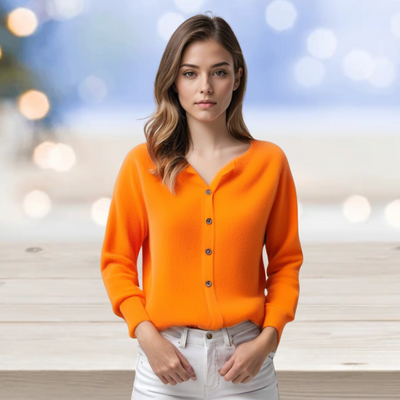 Elegant Cashmere Cardigan for Women