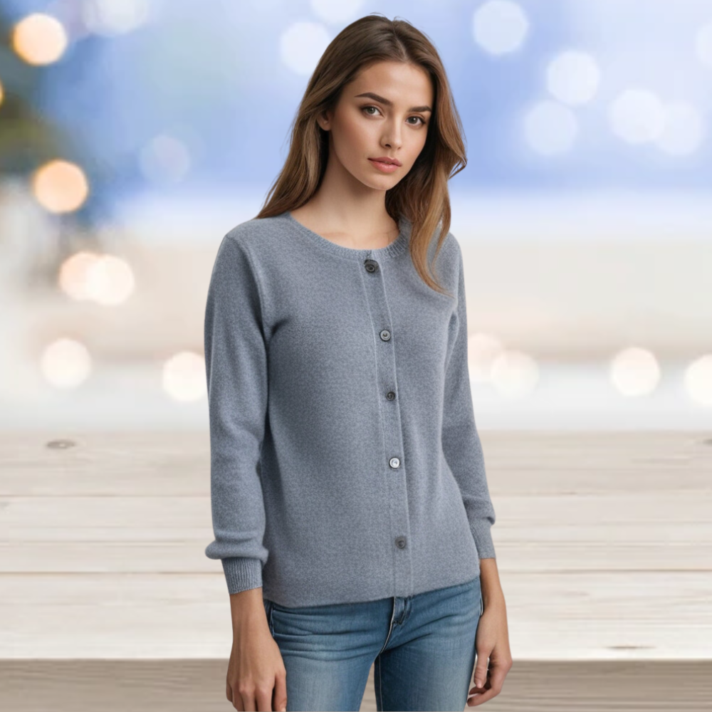 Elegant Cashmere Cardigan for Women