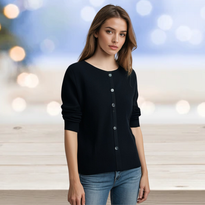 Elegant Cashmere Cardigan for Women