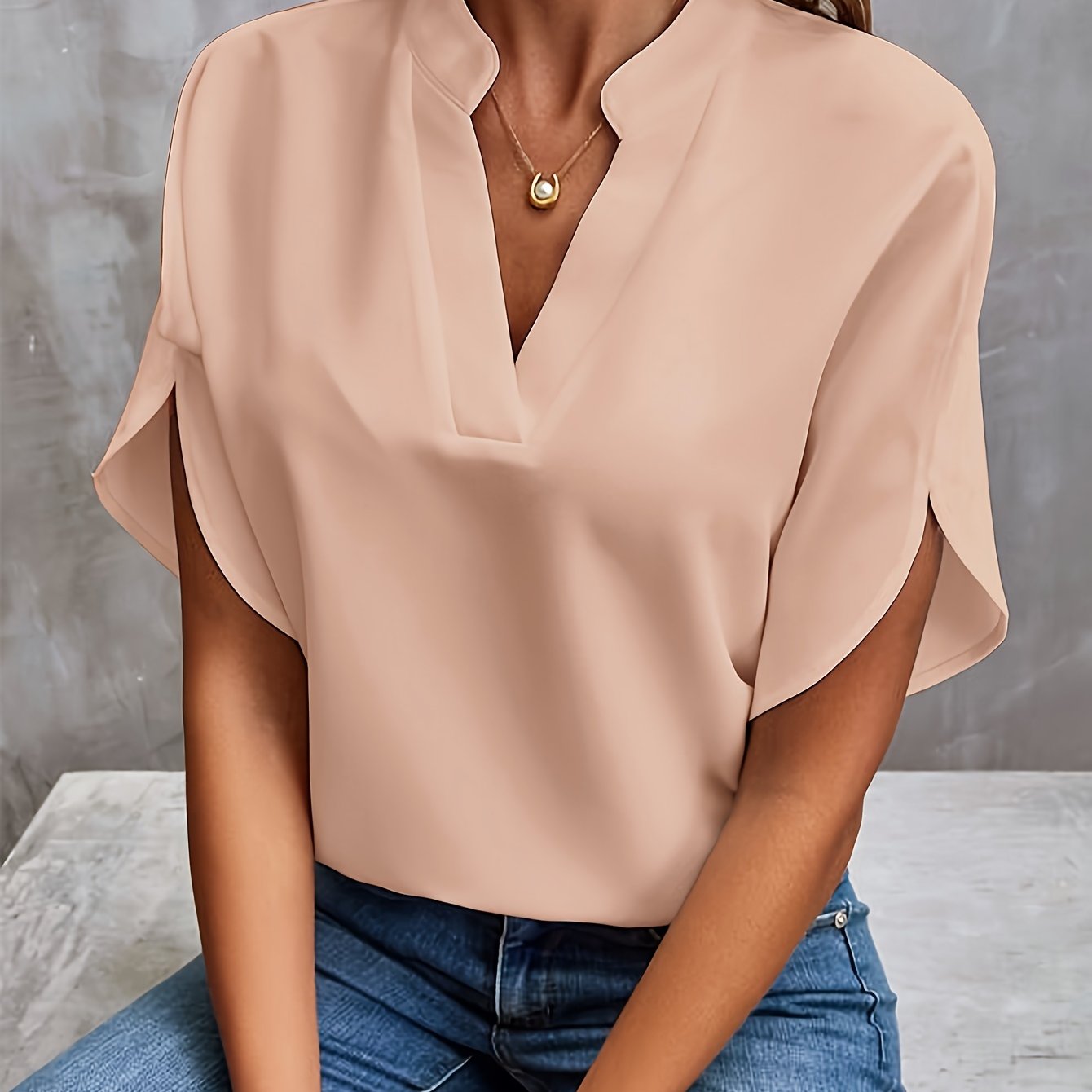 Elegant Linen Blouse for Women