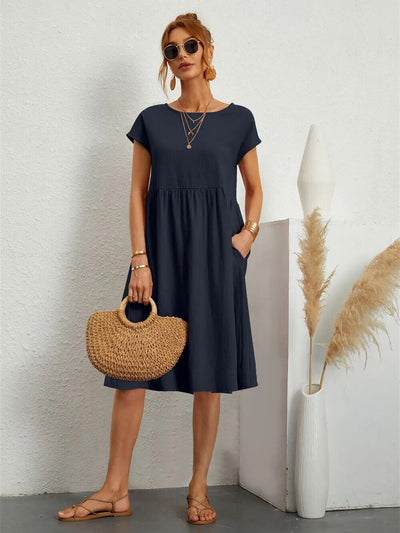 Elegant Cotton Dress
