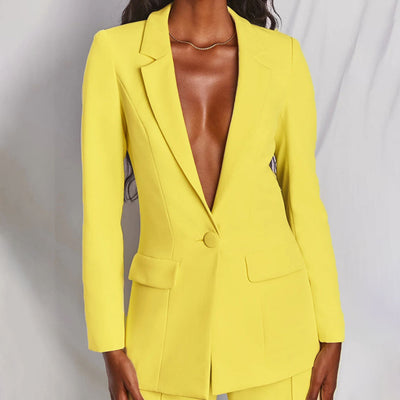 Elegant Blazer & Pants Set for Women