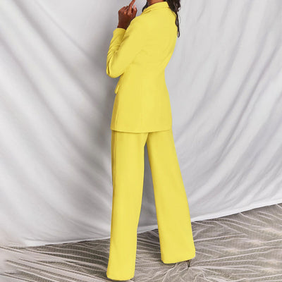 Elegant Blazer & Pants Set for Women