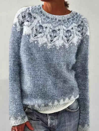 Retro Knitted Sweater for Women