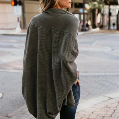 Stylish Batwing Knit Cardigan for Women