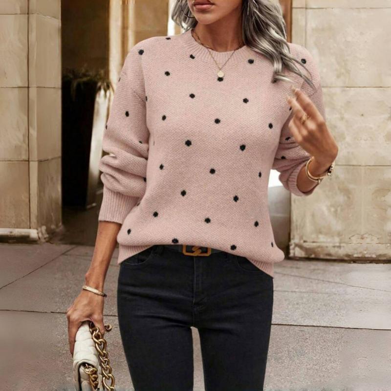 Elegant Dotted Sweater for Women