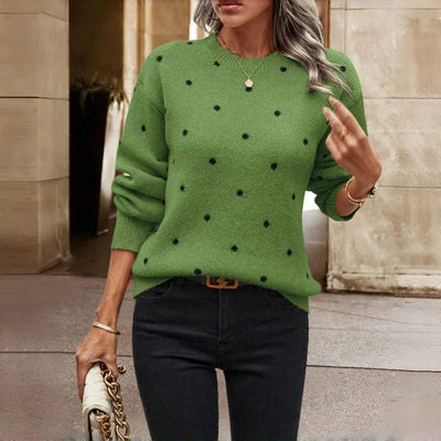 Elegant Dotted Sweater for Women