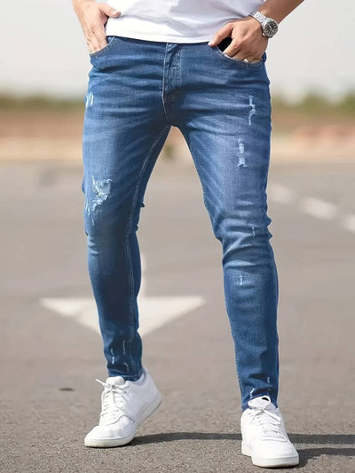 Slim-Fit Stretch Jeans for Men