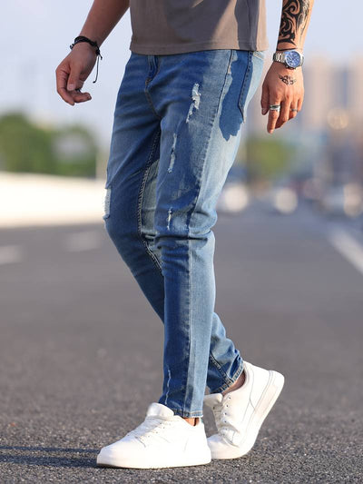 Slim-Fit Stretch Jeans for Men