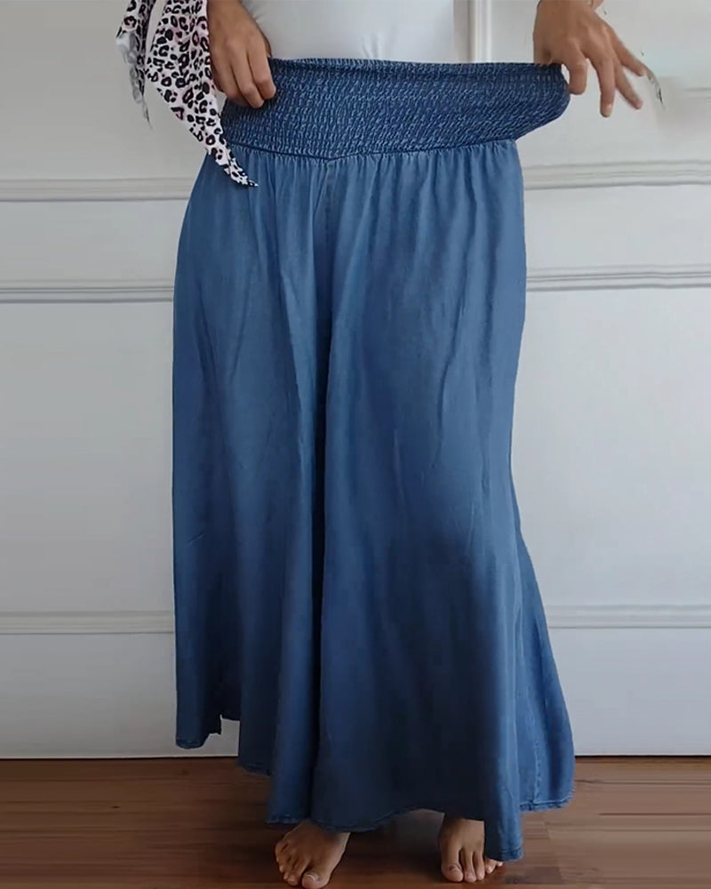 Elastic Waist Pants for Women