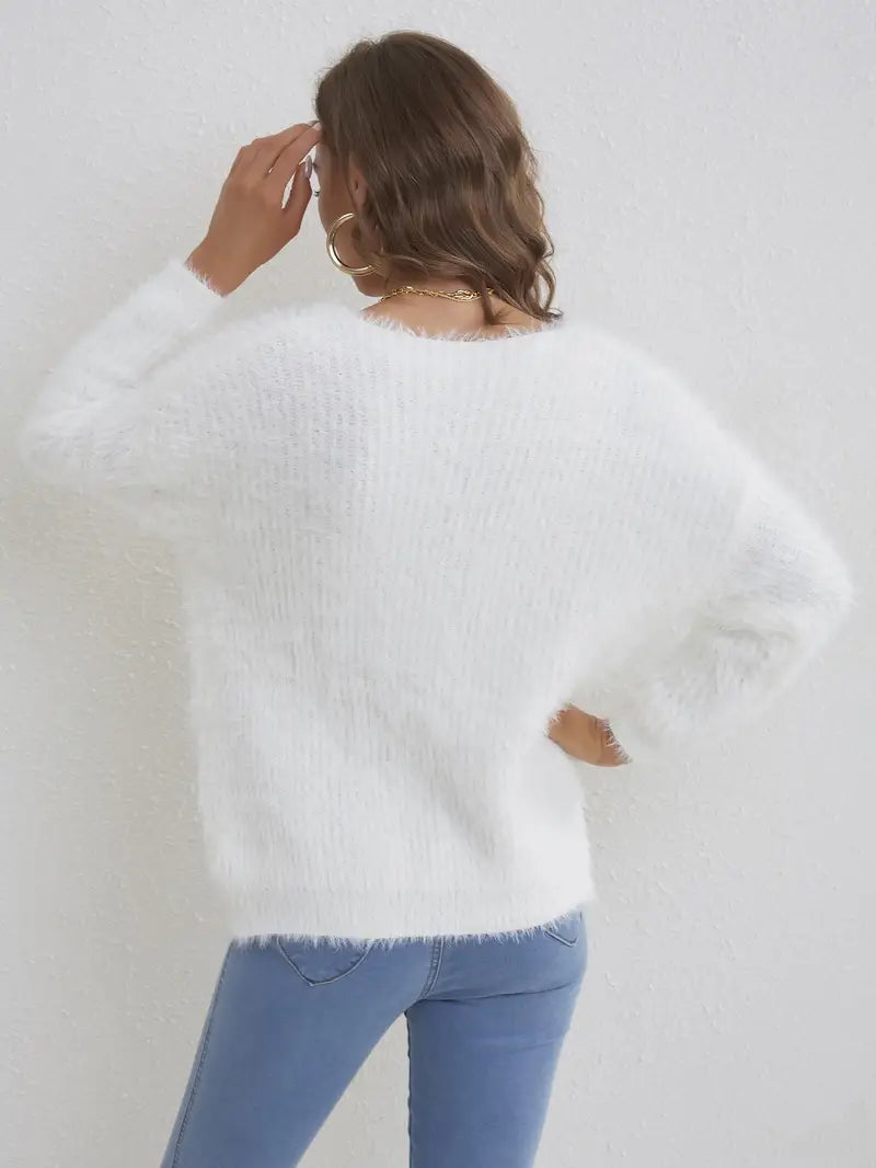 Elegant Knitted Sweater for Women