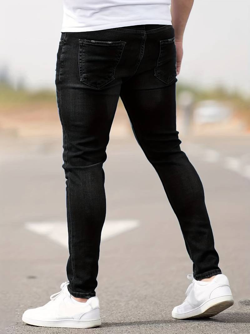 Slim-Fit Stretch Jeans for Men