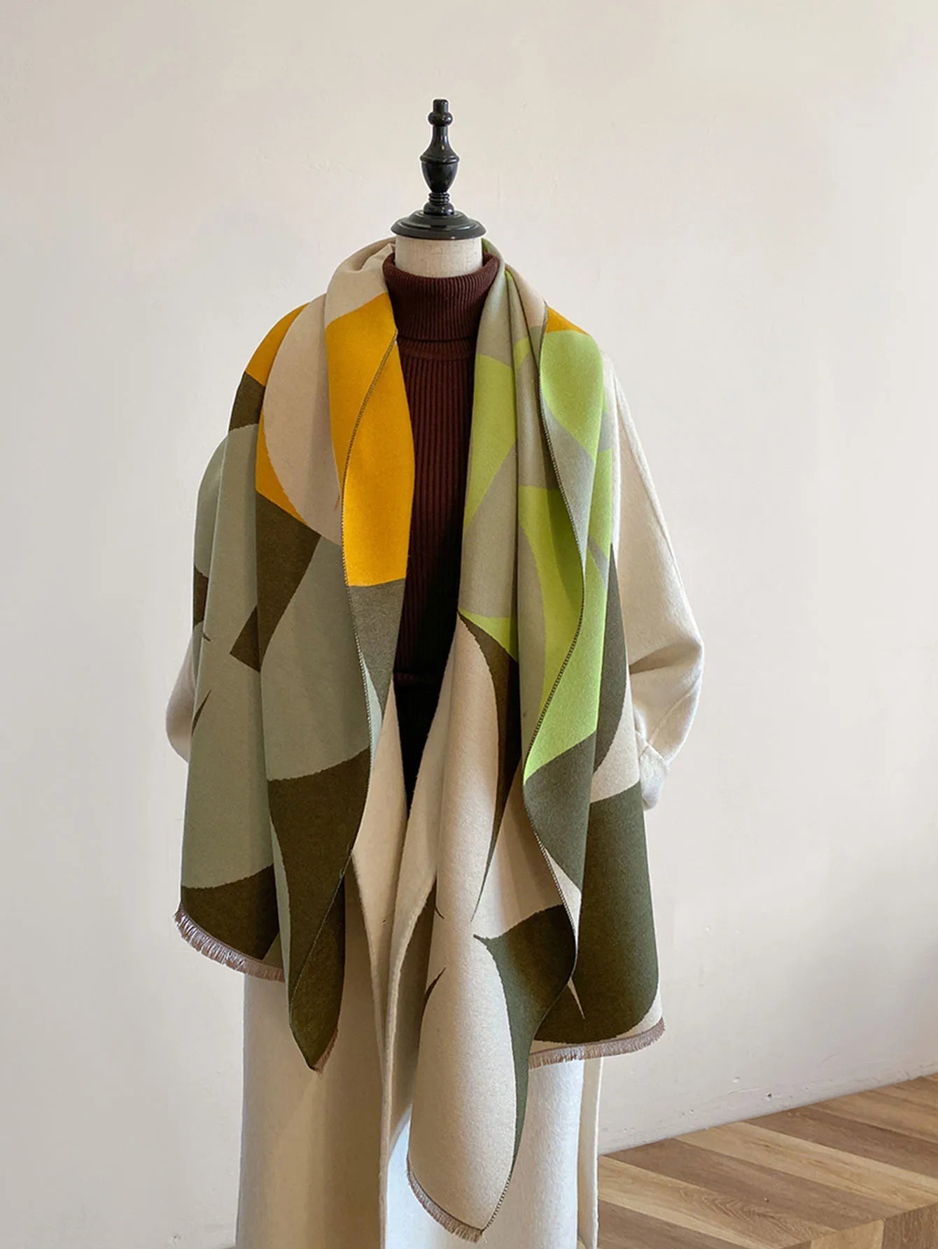 Reversible Cashmere Scarf for Women