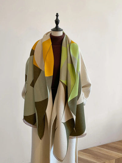 Reversible Cashmere Scarf for Women