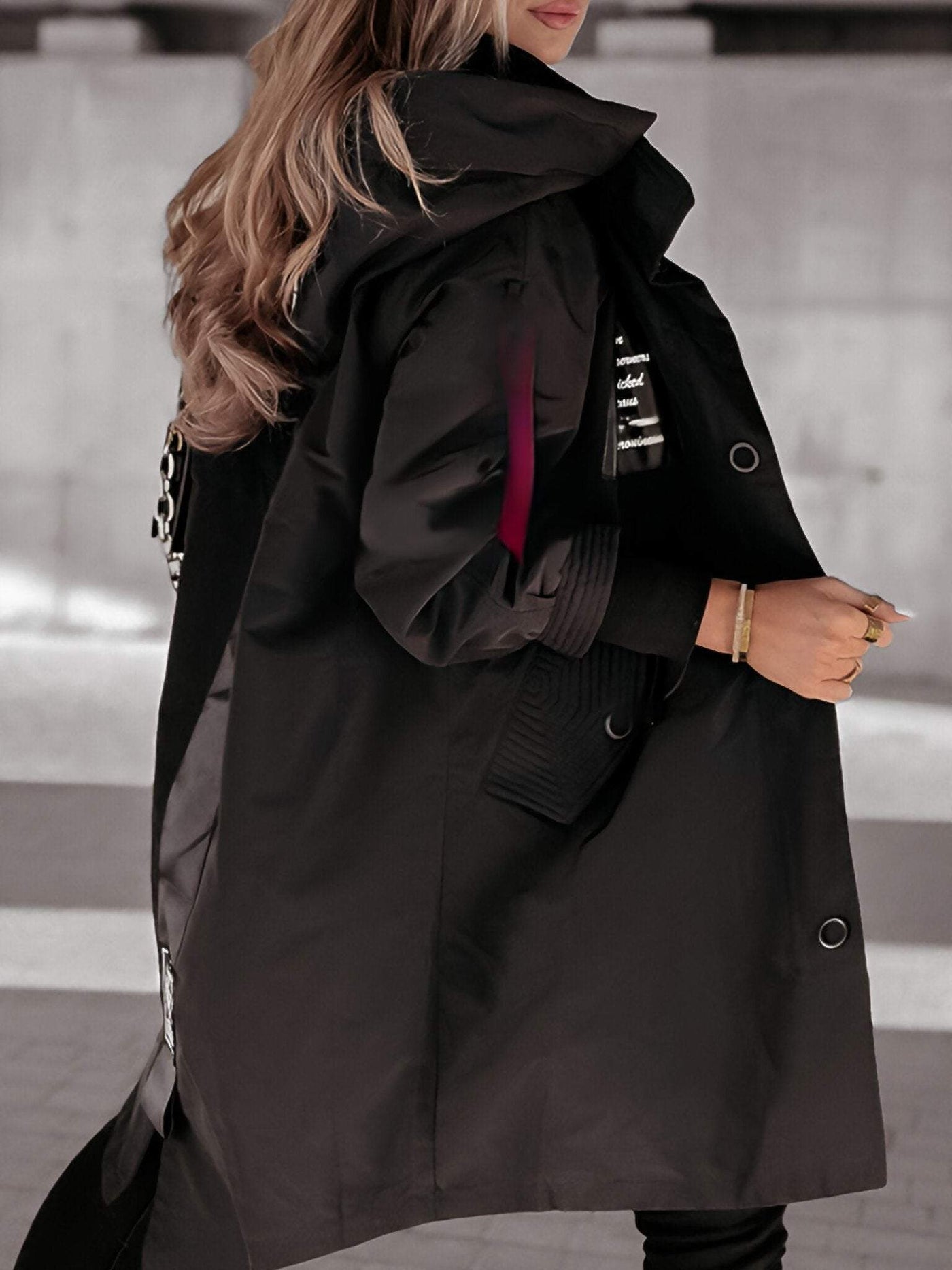 Women's Jacket with Long Sleeves and Hood