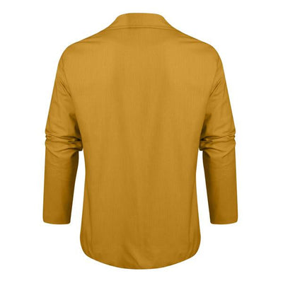 Casual Jacket with Notch Collar for Men