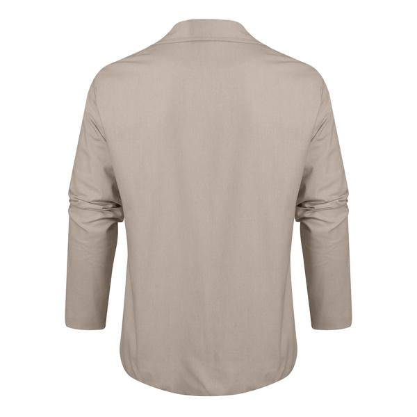 Casual Jacket with Notch Collar for Men